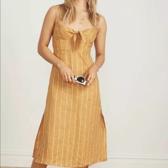 faithfull este midi dress